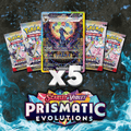 Prismatic Evolutions Booster Packs - 5 Pokémon Booster Pack
