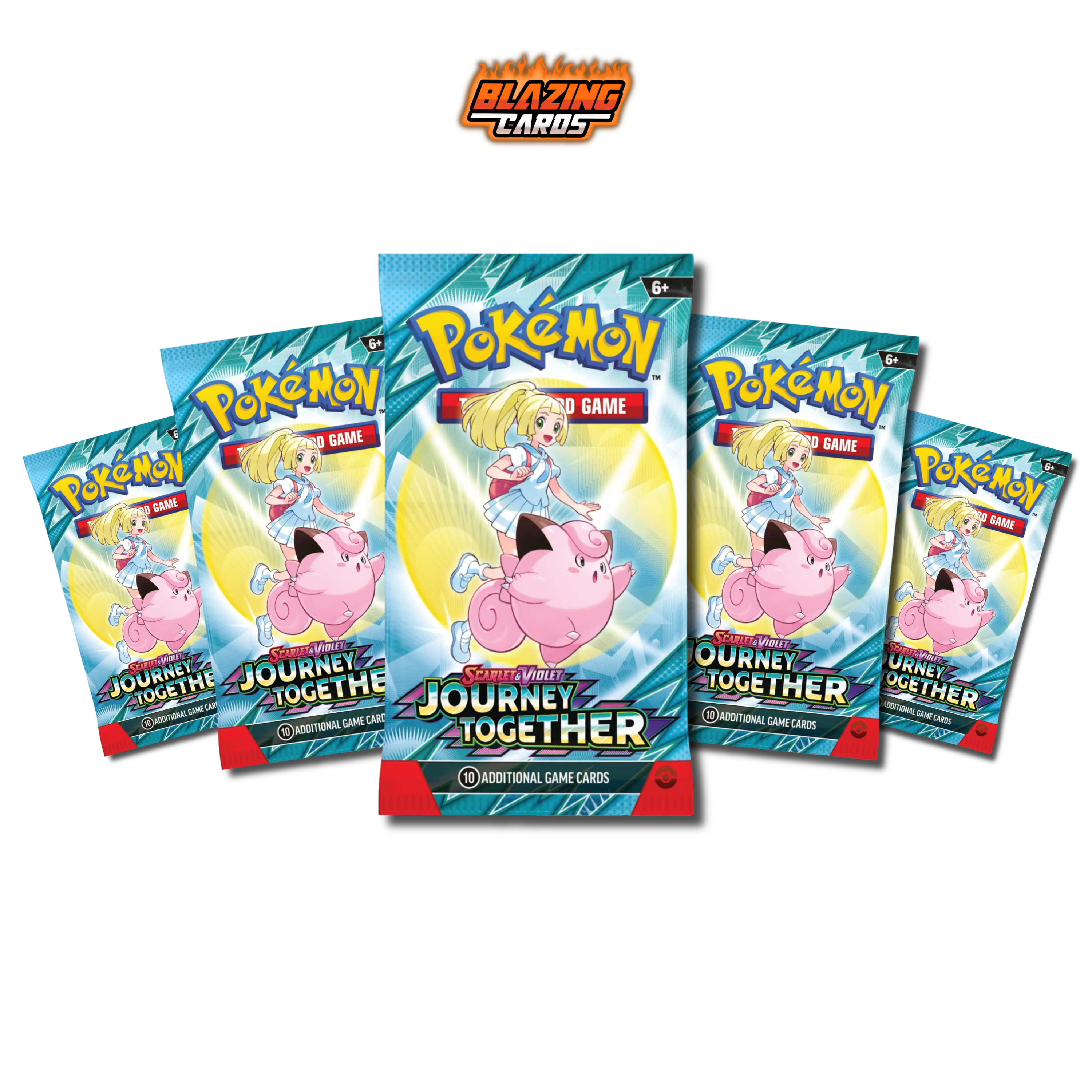 Journey Together Booster Packs - 5 Pokémon Booster Pack
