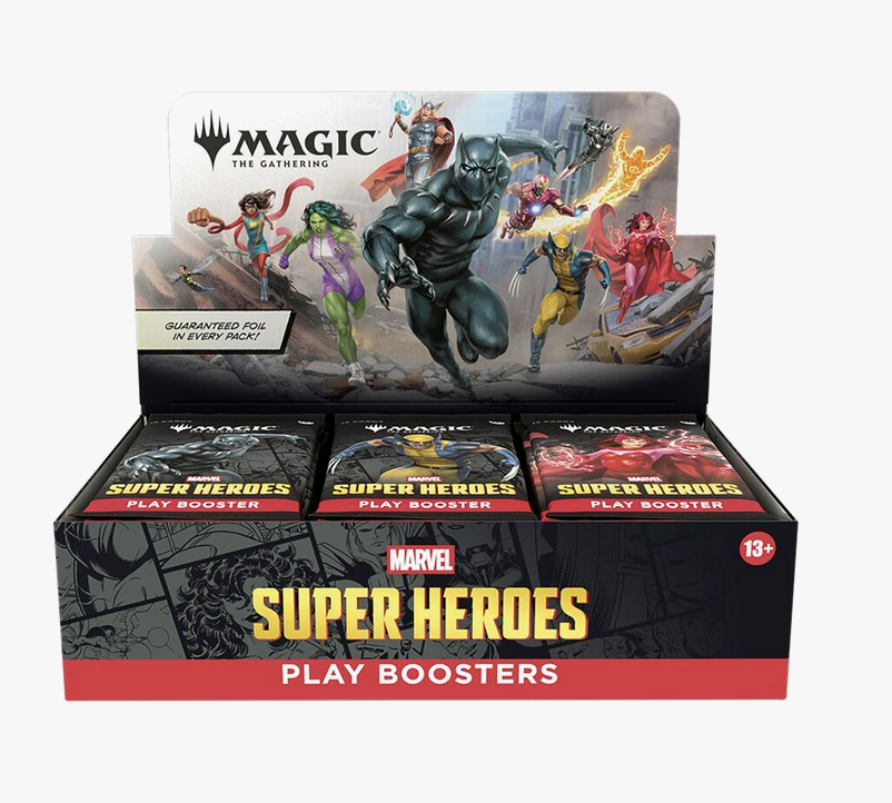 Marvel Super Heroes - Play Booster Box