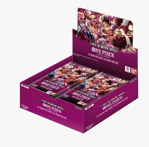 OP-11 ONE PIECE - A Fist of Divine Speed Booster Box