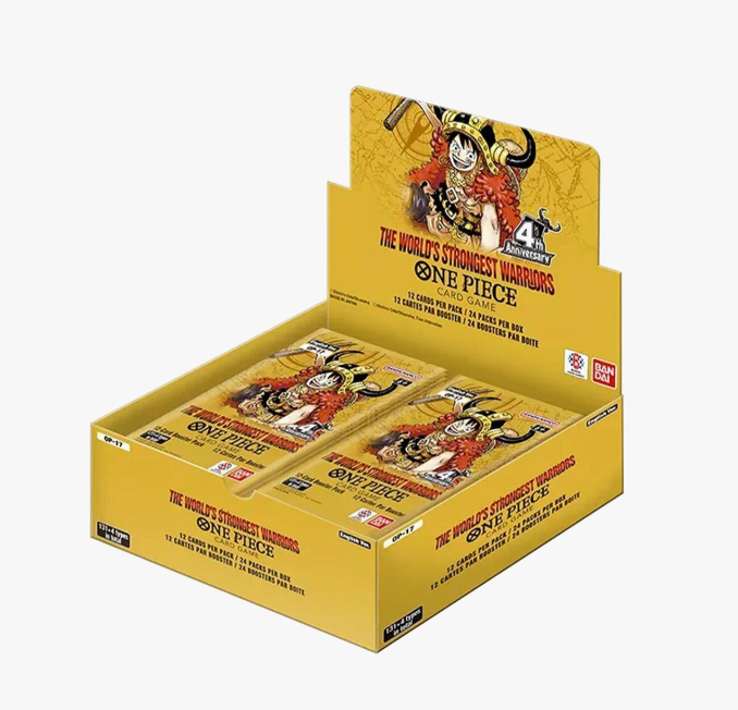 The World's Strongest Warriors One Piece Booster Box (OP-17)