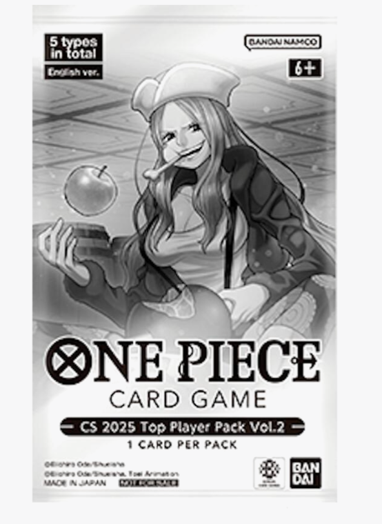 CS 25-26 Top Player Pack Vol. 2 - One Piece Promotion Card