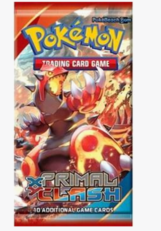 XY Primal Clash Pokemon Booster Pack FRESH BOX