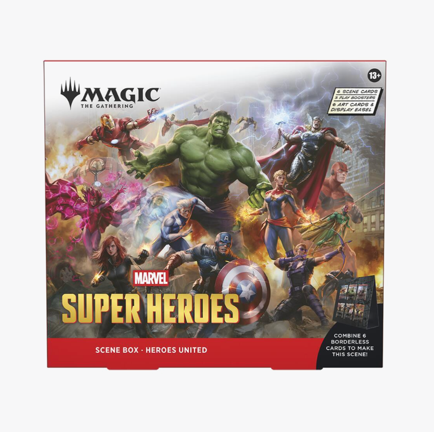 Marvel Super Heroes Scene Box - Heroes United