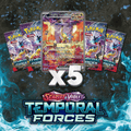 Temporal Forces Booster Packs - 5 Pokémon Booster Pack