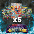 Twilight Masquerade Booster Packs - 5 Pokémon Booster Pack